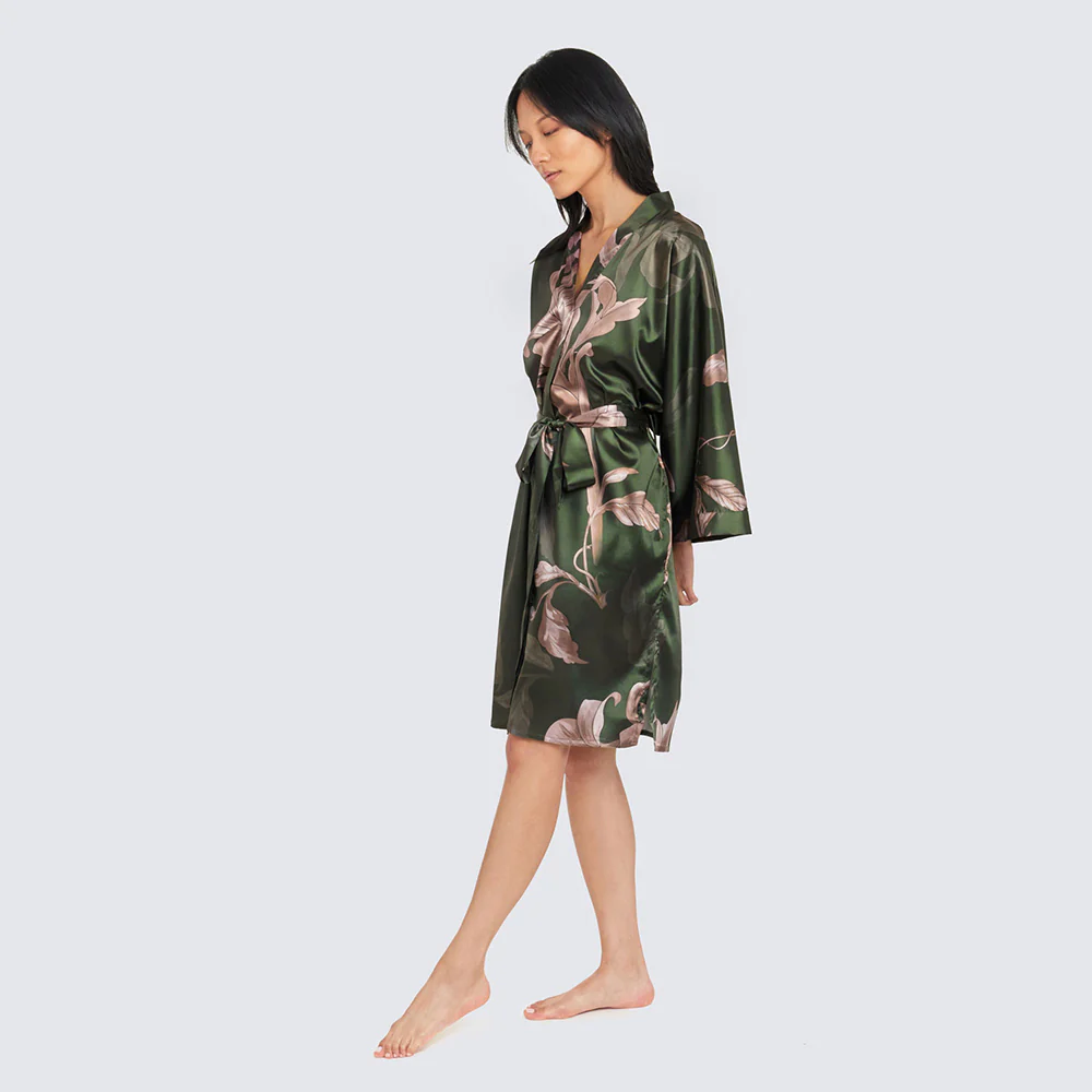Ayame Short Kimono Robe 11 Ayame Short Kimono Robe