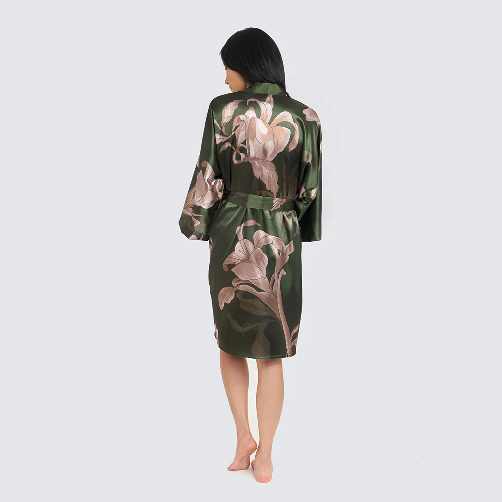 Ayame Short Kimono Robe 12 Ayame Short Kimono Robe