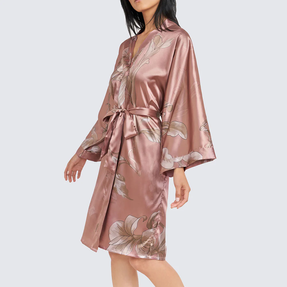 Ayame Short Kimono Robe 20 Ayame Short Kimono Robe