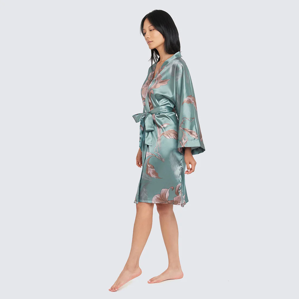Ayame Short Kimono Robe 7 Ayame Short Kimono Robe