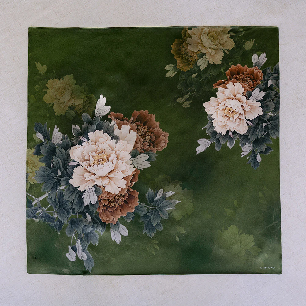 Washable Silk Keina Kerchief Scarf