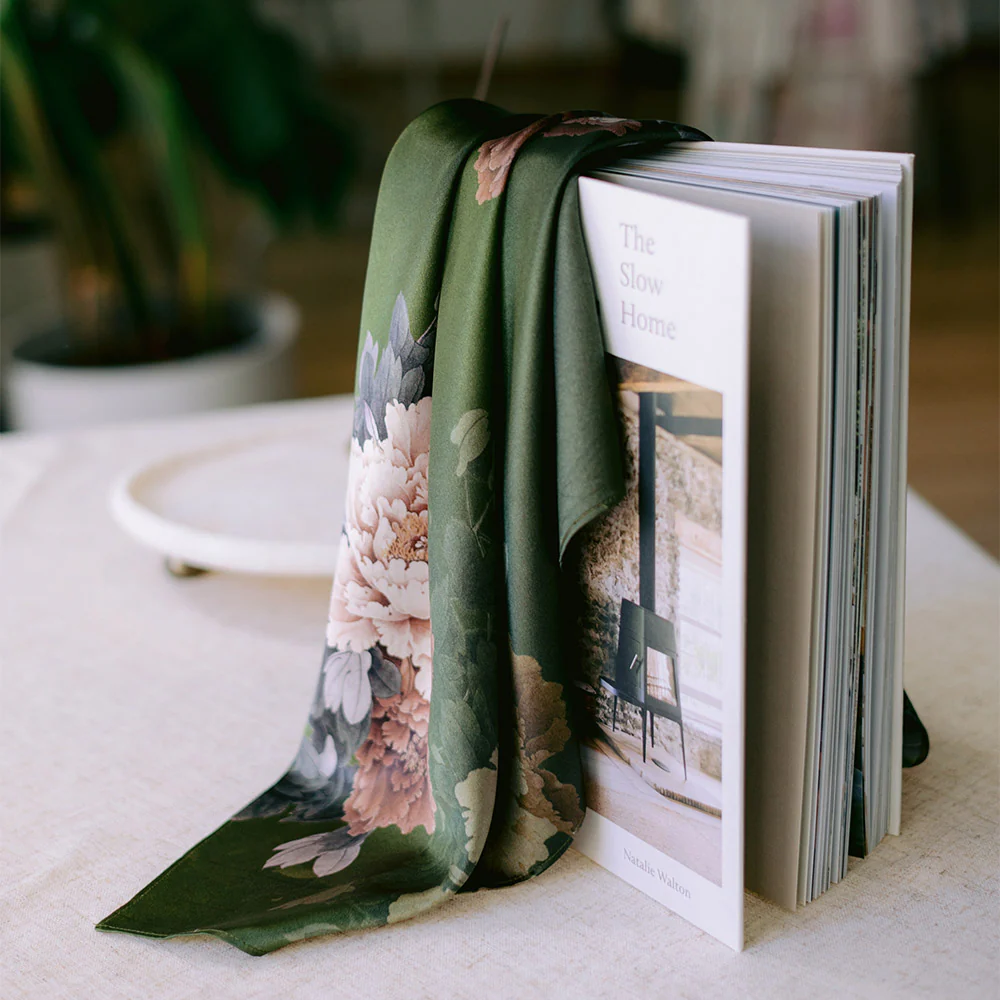 Washable Silk Keina Kerchief Scarf