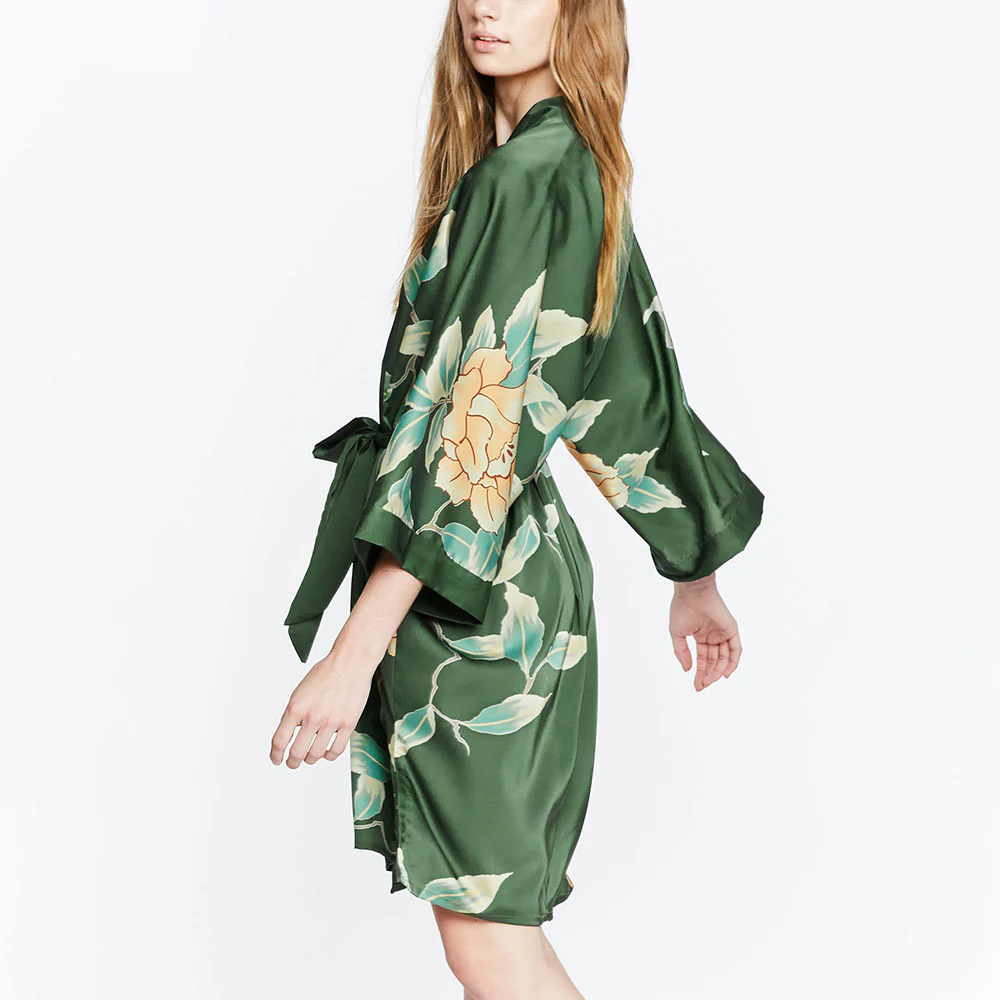 Aimi Short Kimono Robe 12 Aimi Short Kimono Robe