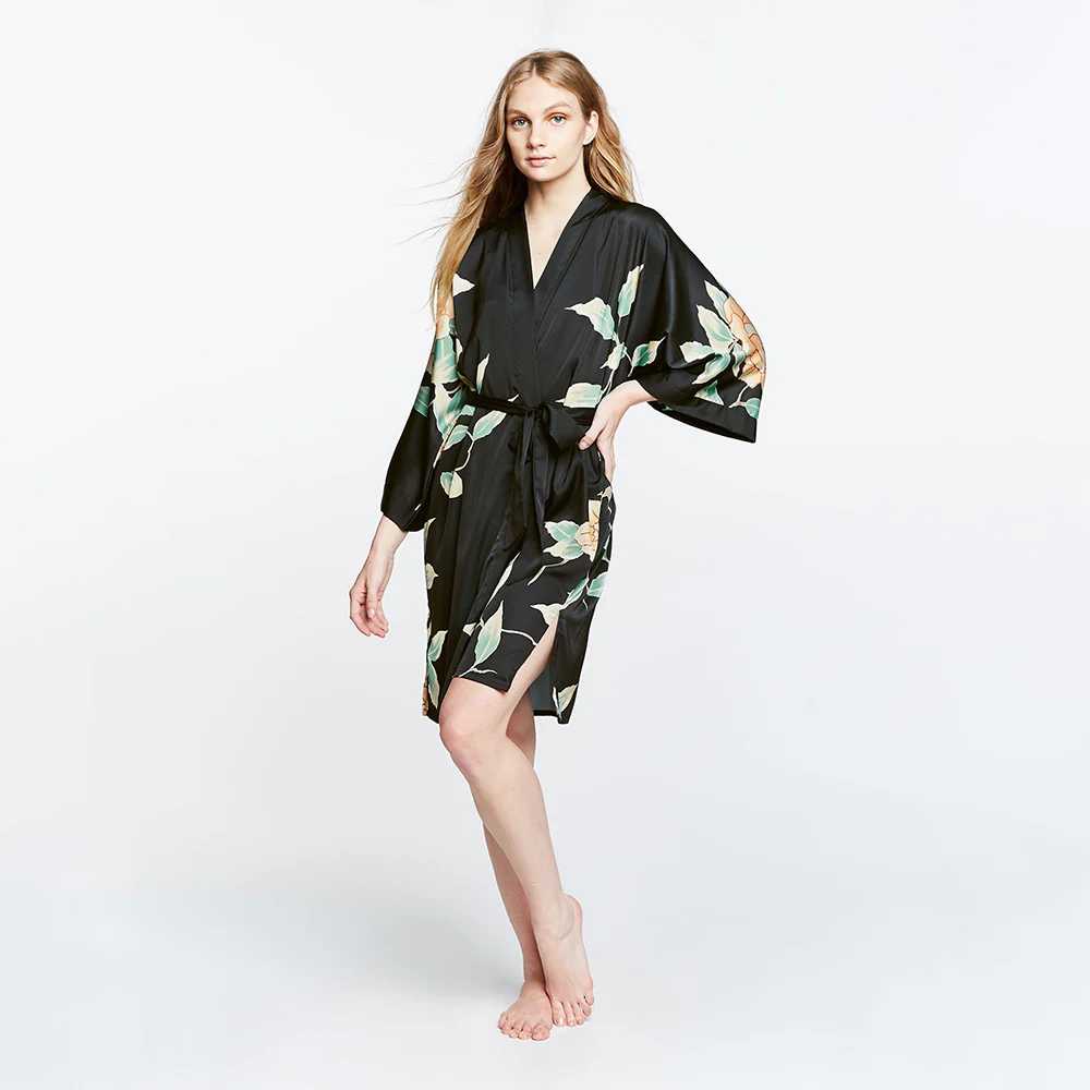 Aimi Short Kimono Robe 3 Aimi Short Kimono Robe