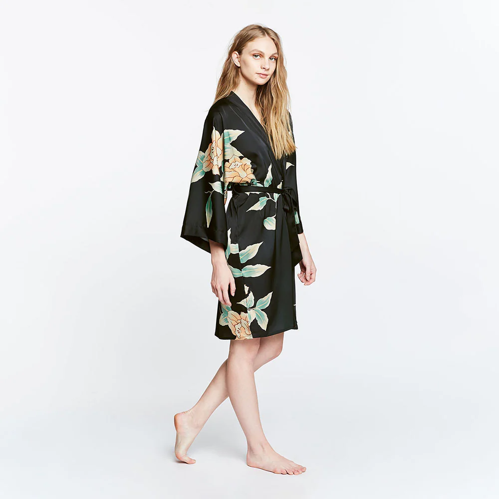 Aimi Short Kimono Robe 4 Aimi Short Kimono Robe
