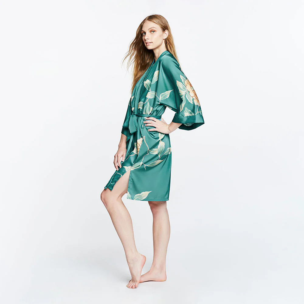 Aimi Short Kimono Robe 7 Aimi Short Kimono Robe