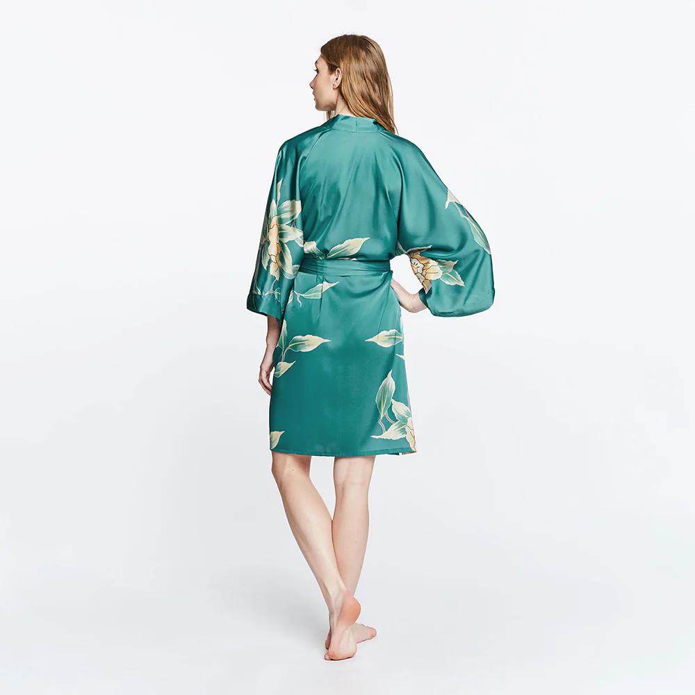 Aimi Short Kimono Robe 8 Aimi Short Kimono Robe