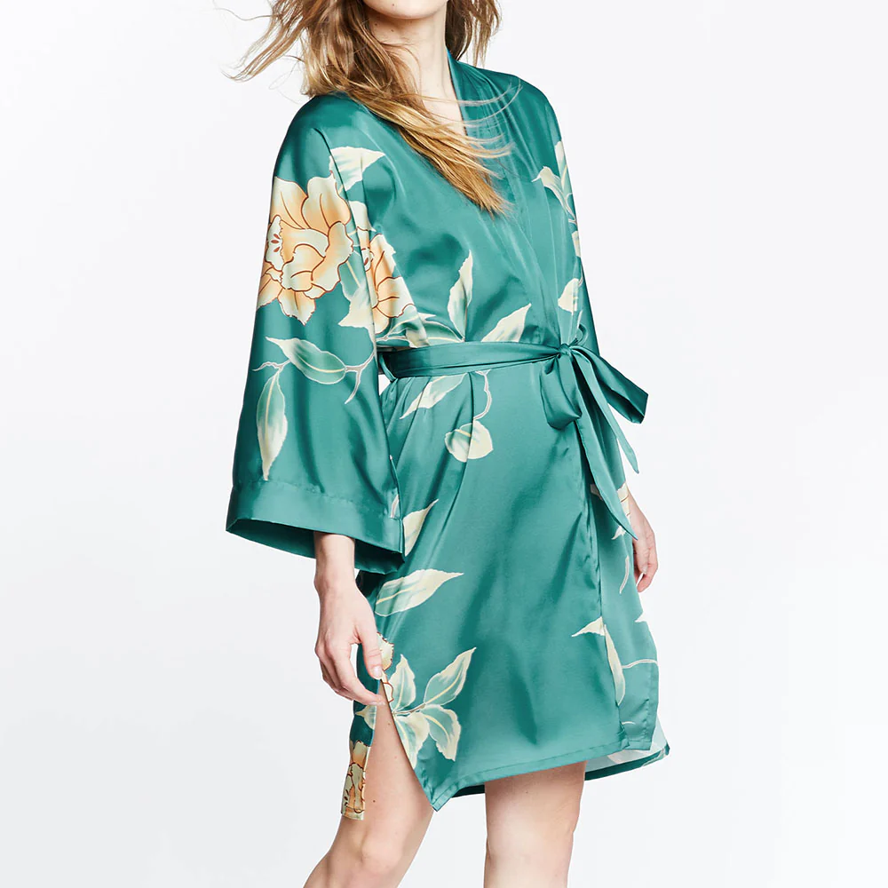 Aimi Short Kimono Robe 9 Aimi Short Kimono Robe