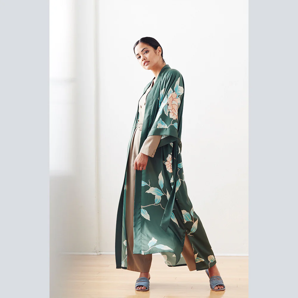 Aimi Long Kimono Robe 21 Aimi Long Kimono Robe