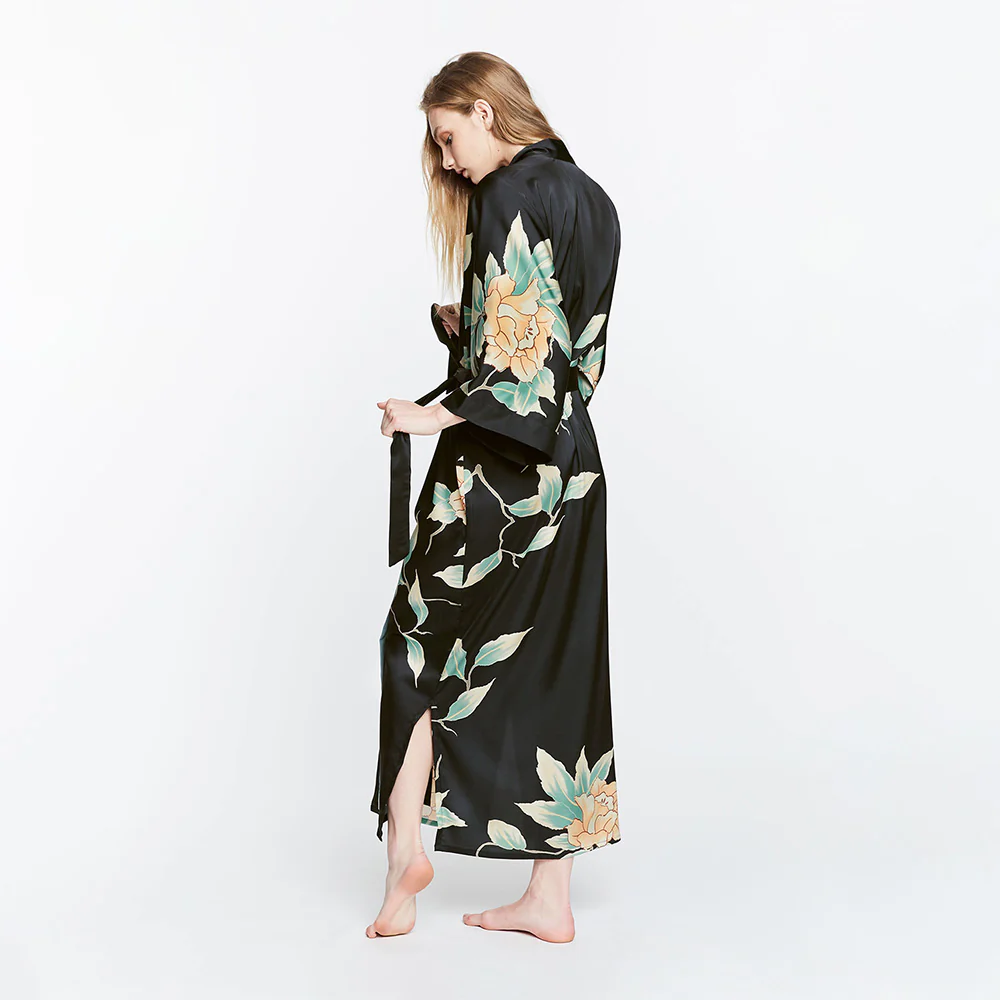 Aimi Long Kimono Robe 3 Aimi Long Kimono Robe