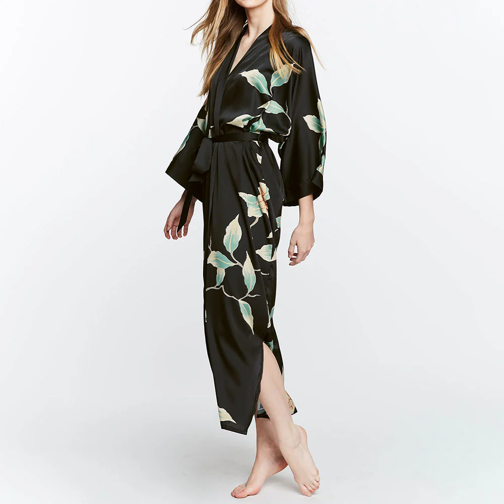 Aimi Long Kimono Robe 4 Aimi Long Kimono Robe