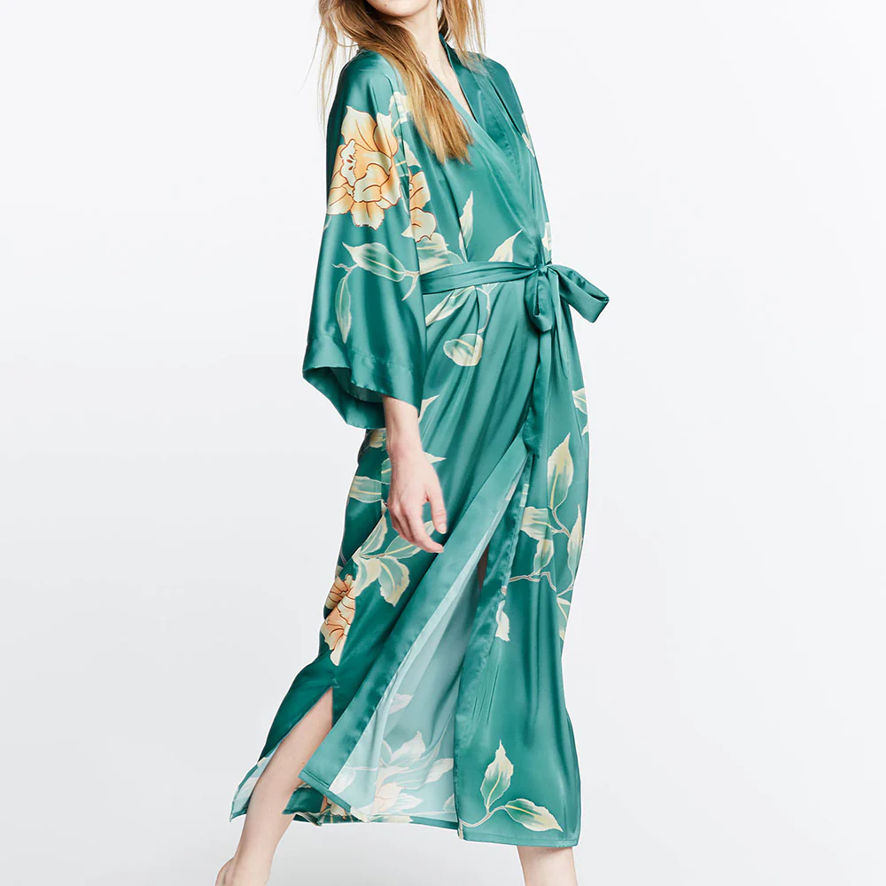 Aimi Long Kimono Robe 5 Aimi Long Kimono Robe