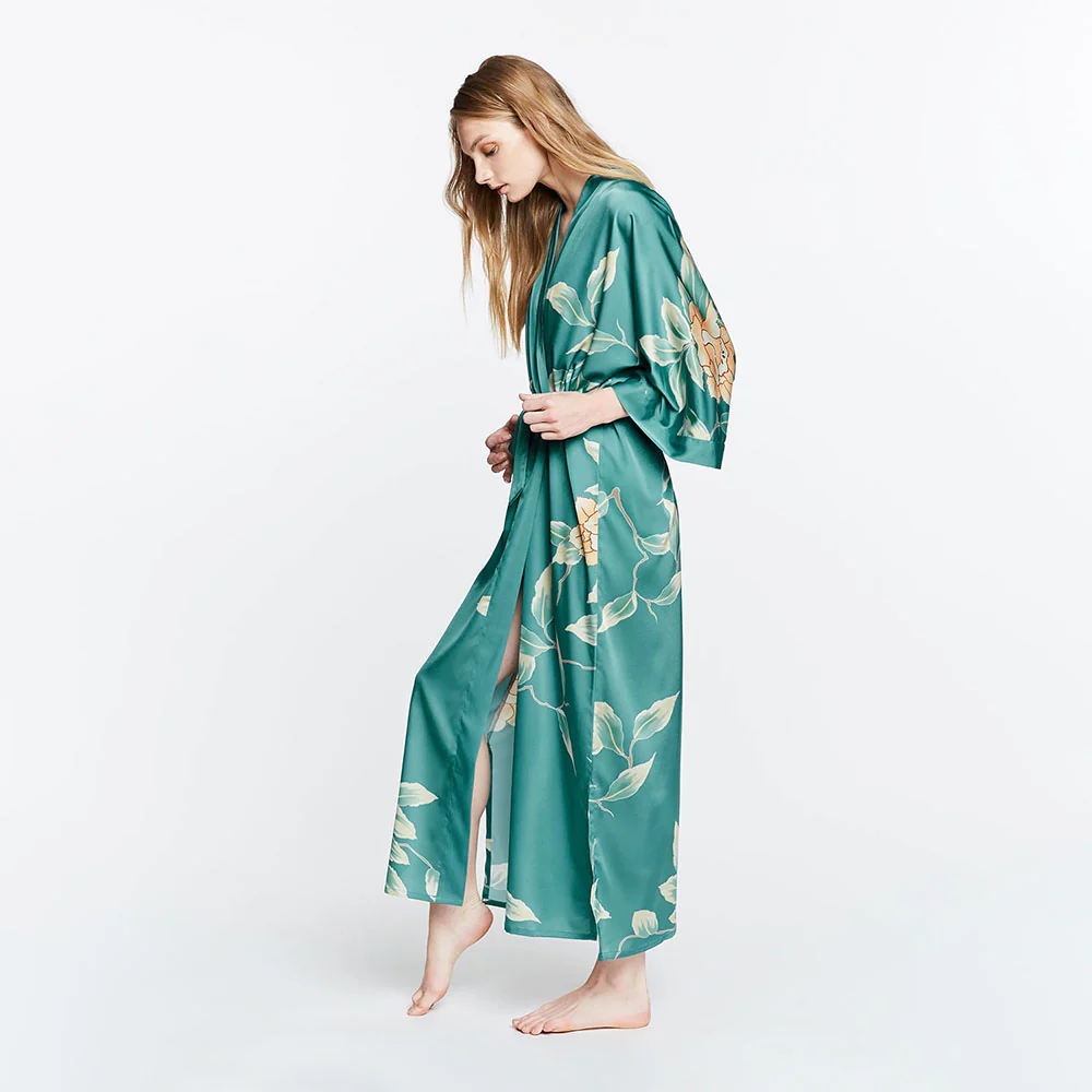 Aimi Long Kimono Robe 7 Aimi Long Kimono Robe